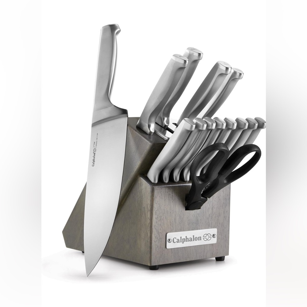 Calphalon Knife Set with Self Sharpening Block